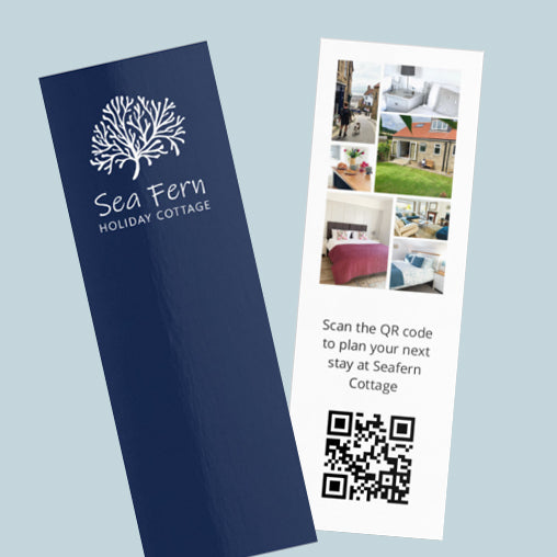 Business card bookmarks