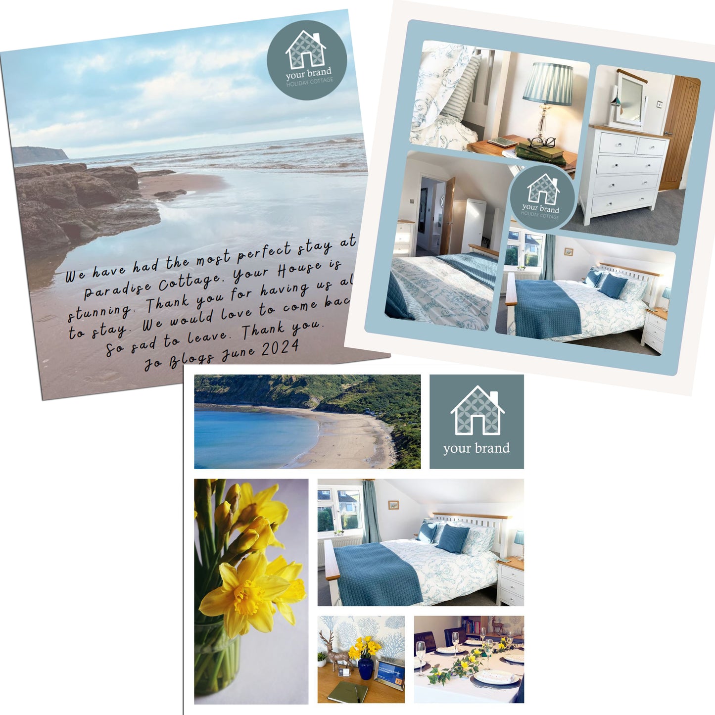 Facebook canva tempates for Hospitality