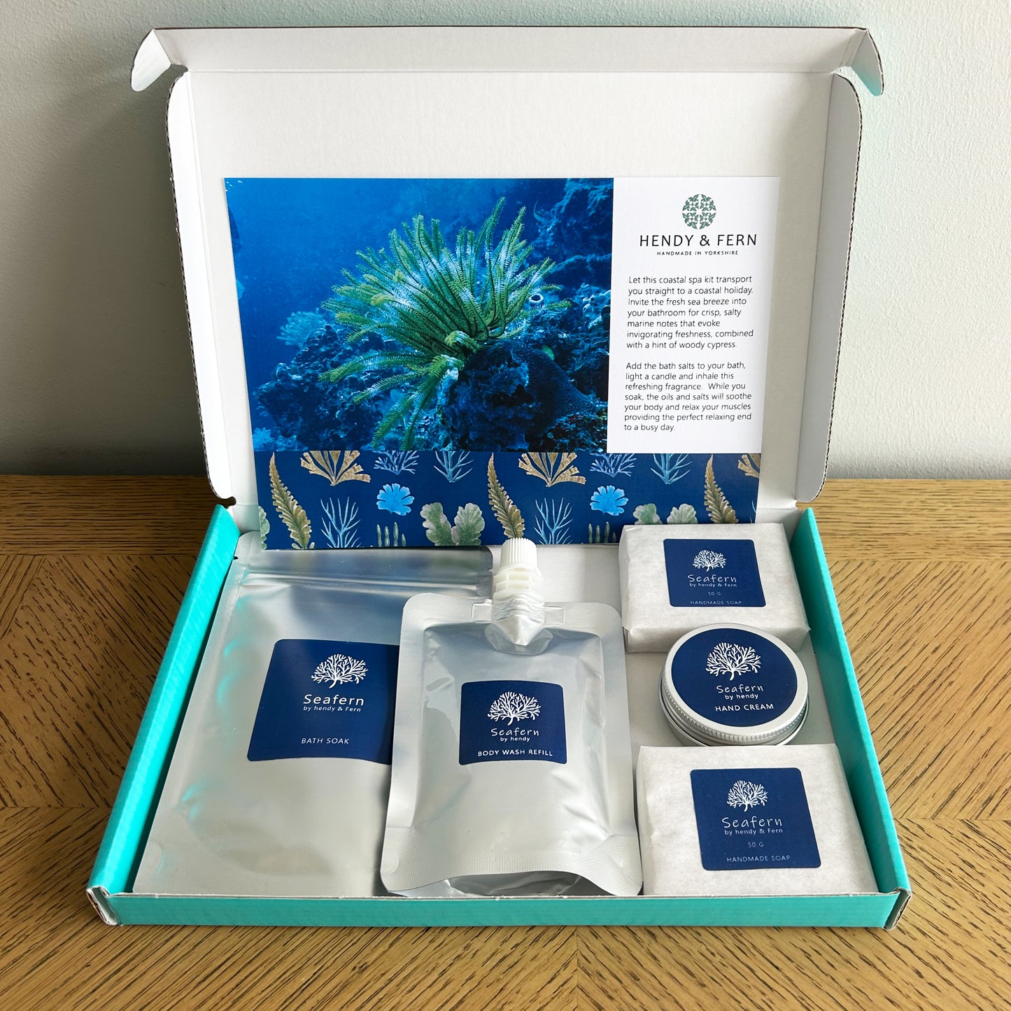 coastal travel toiletry spa kit