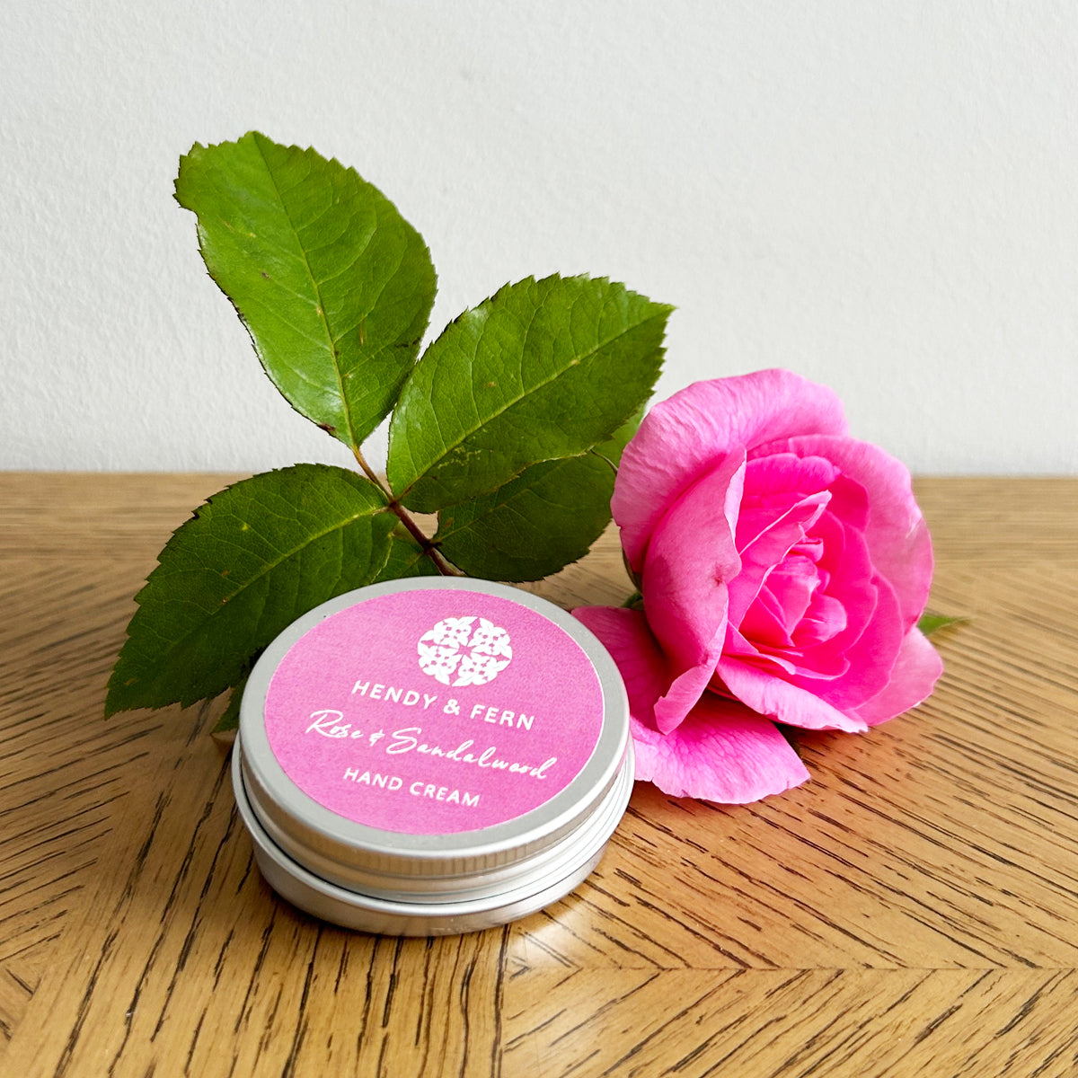 Hand Cream with Calming Rose and Sandalwood