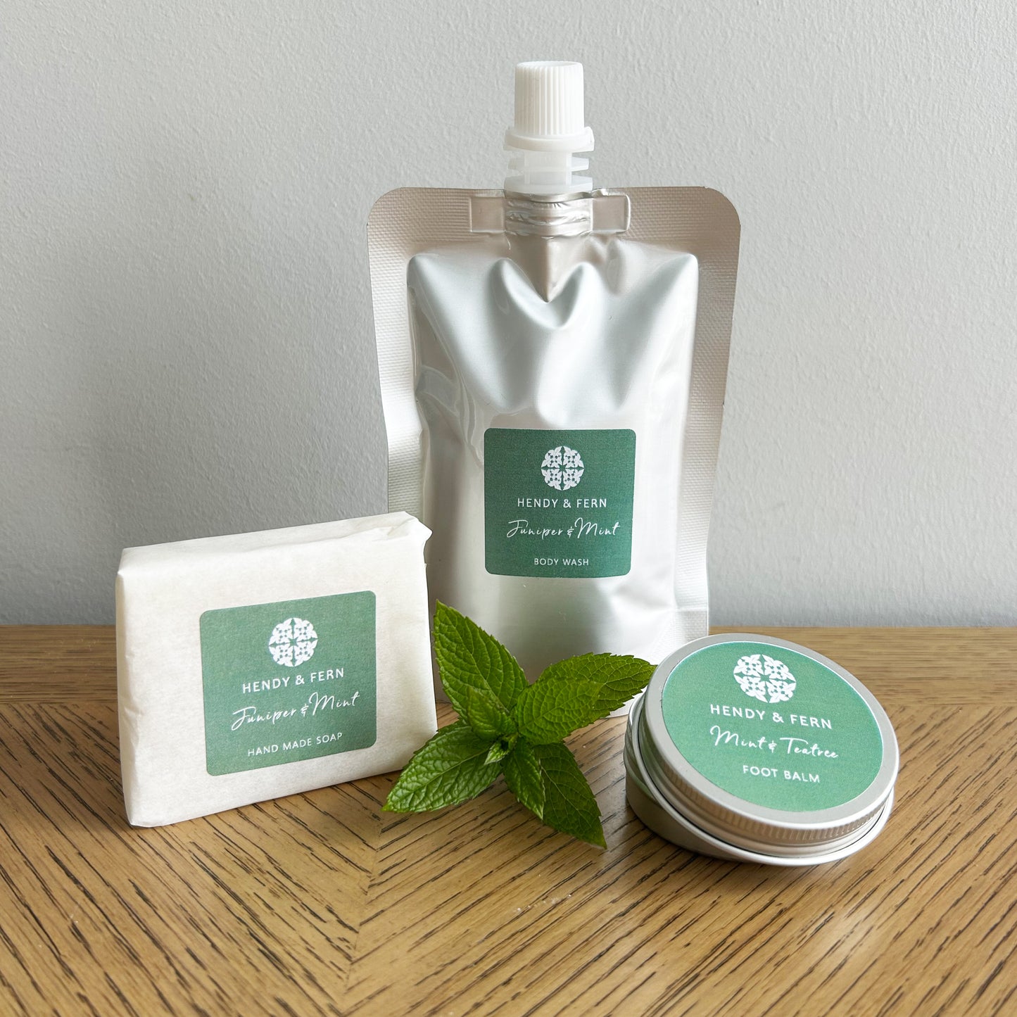 Travel Toiletries Set | Orange and Ginger