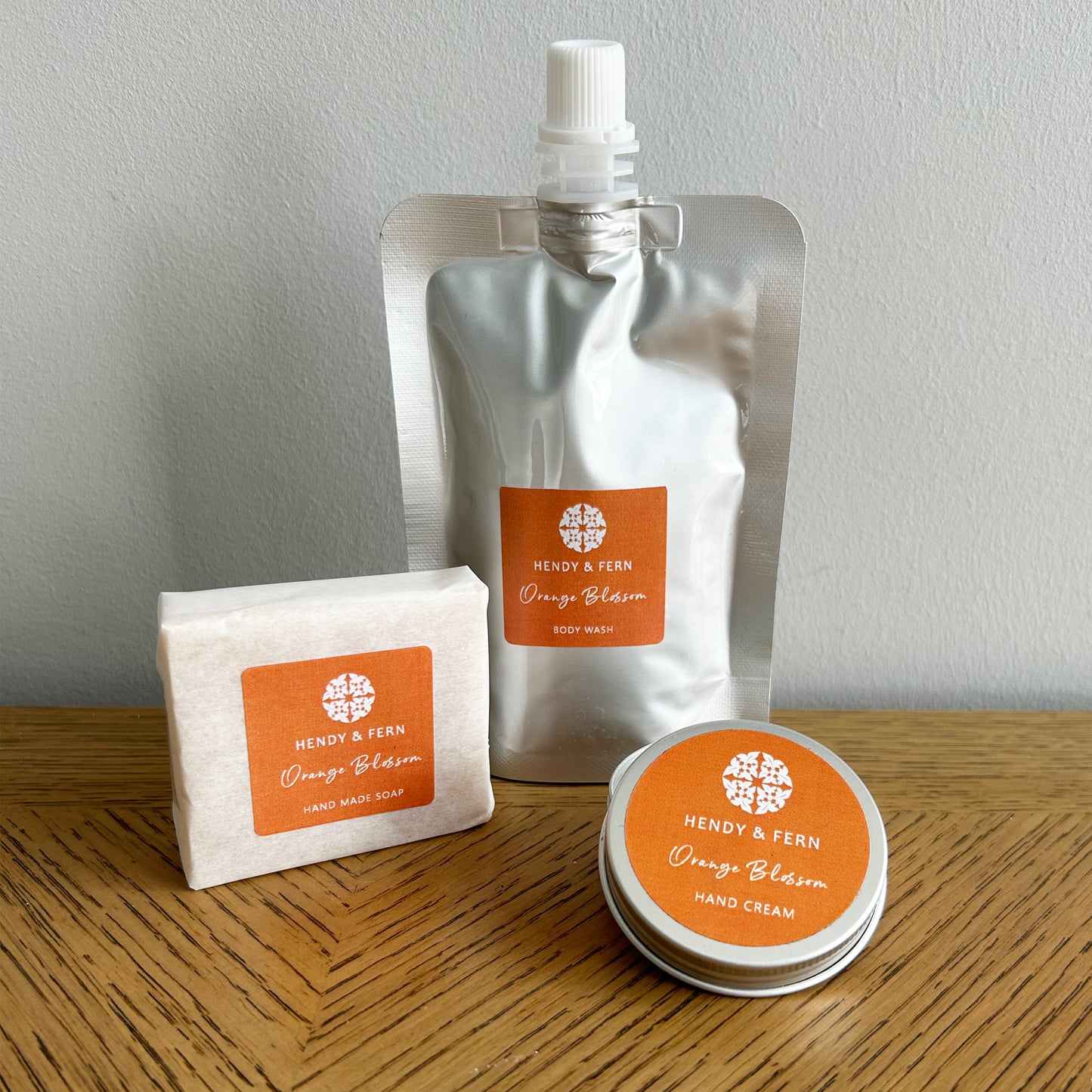 Travel Toiletries Set | Orange and Ginger