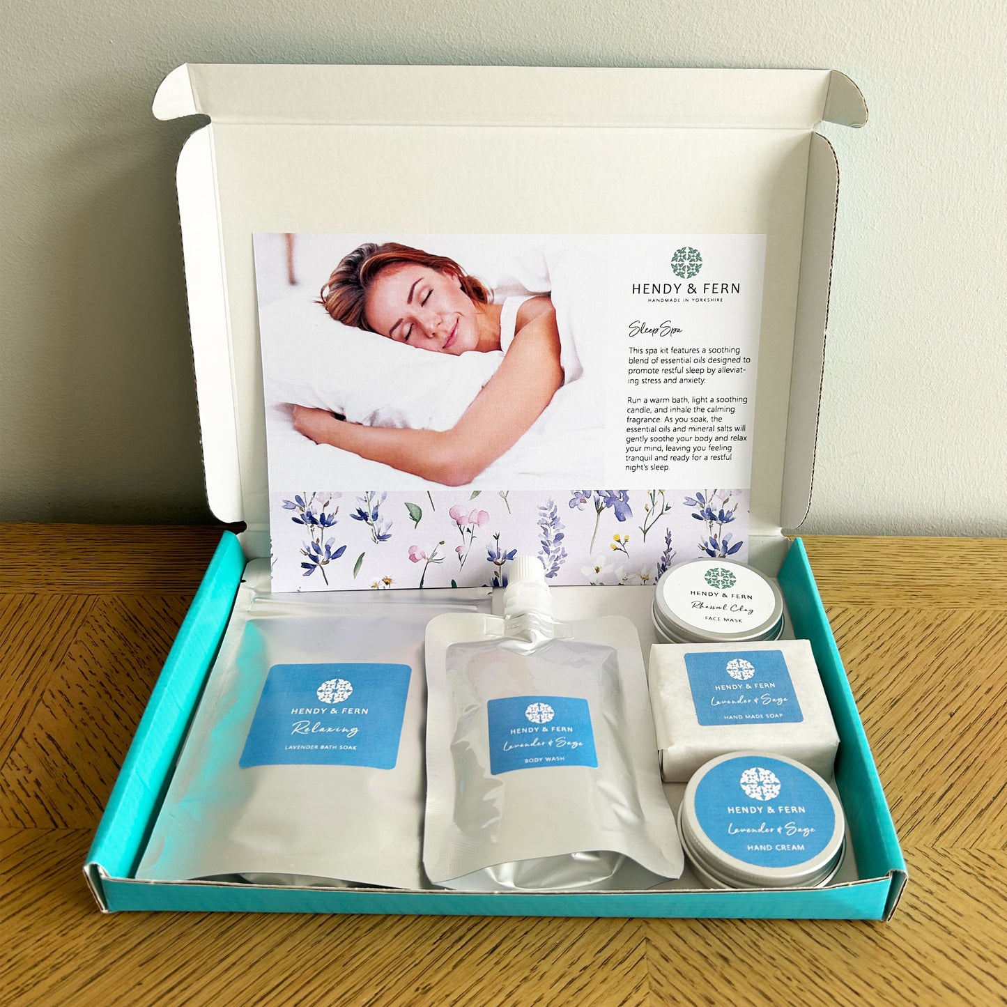 relax sleep spa toiletry set