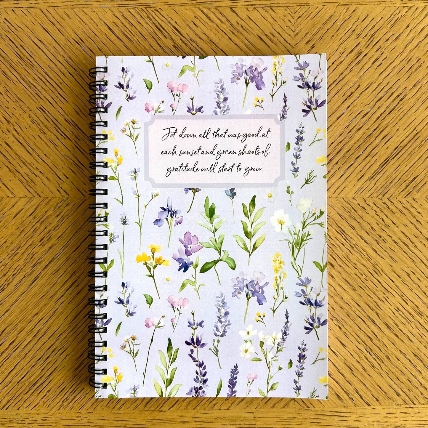 Notebook and Gratefulness Diary for boosting positivity   | Made in the UK