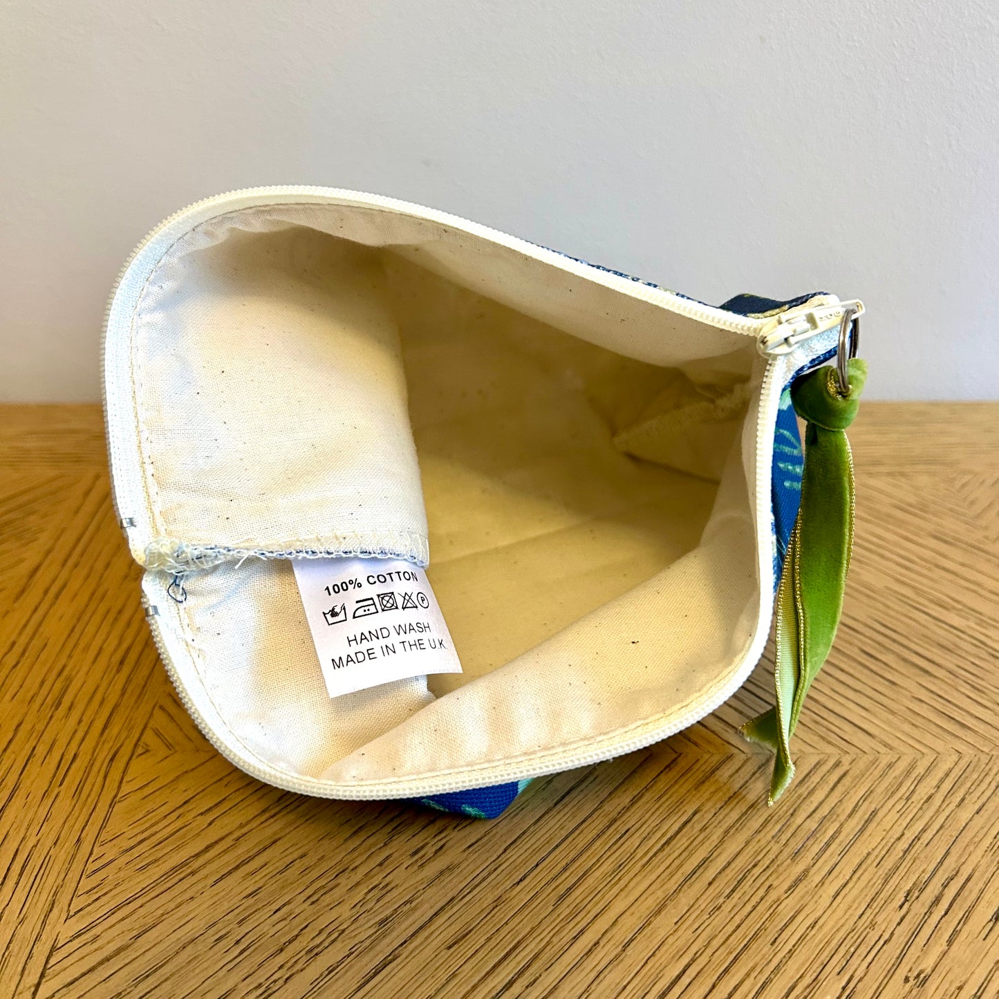 Toiletry Bag in coastal inspired print for men